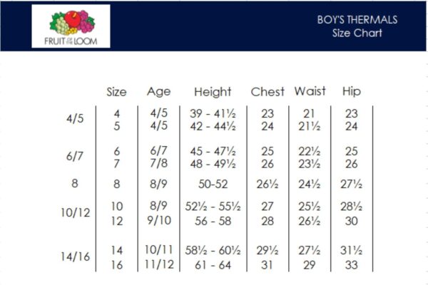 Fruit of the Loom boys Premium Thermal Waffle Underwear Set