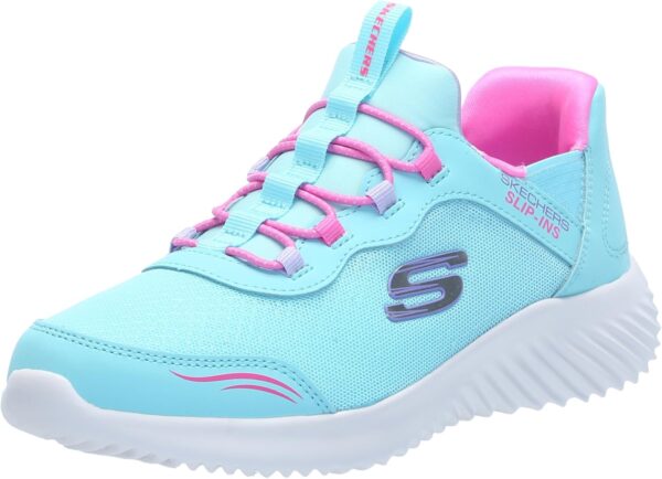 Skechers Girl's Bounder-Simple Cute Sneaker