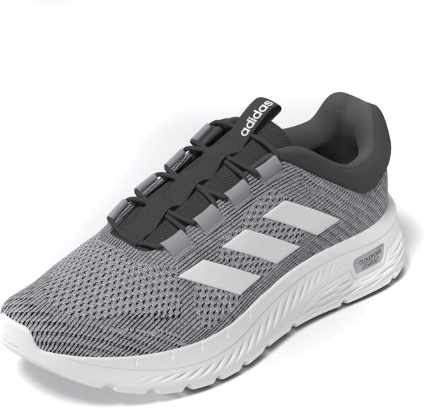 adidas Men's Cloudfoam Comfy Elastic Lace Sneaker