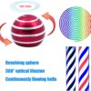 Desk Toys for Fidget Kinetic Cool-Gadgets: 180 Seconds Spinning Toy, Cool-Stuff Thing for Adult Teen Children Kid, Optical-Illusion Stress-Relief Gifts Ball for Man Women Home Office School Christmas