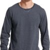 Russell Athletic Men's Dri-Power Long Sleeve Tees, Moisture Wicking, Odor Protection, UPF 30+