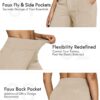 G4Free Yoga Pants Women Wide Leg Pants with Pockets High Waist Stretch Dress Casual Sweatpants Petite/Regular/Tall