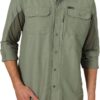 ATG by Wrangler Men's Long Sleeve Mixed Material Shirt