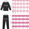 Resinta 3 Girls Thermal Underwear Set Soft Winter Thermal Top and Bottom with Fleece Lined Base Layer Long Johns for Kids