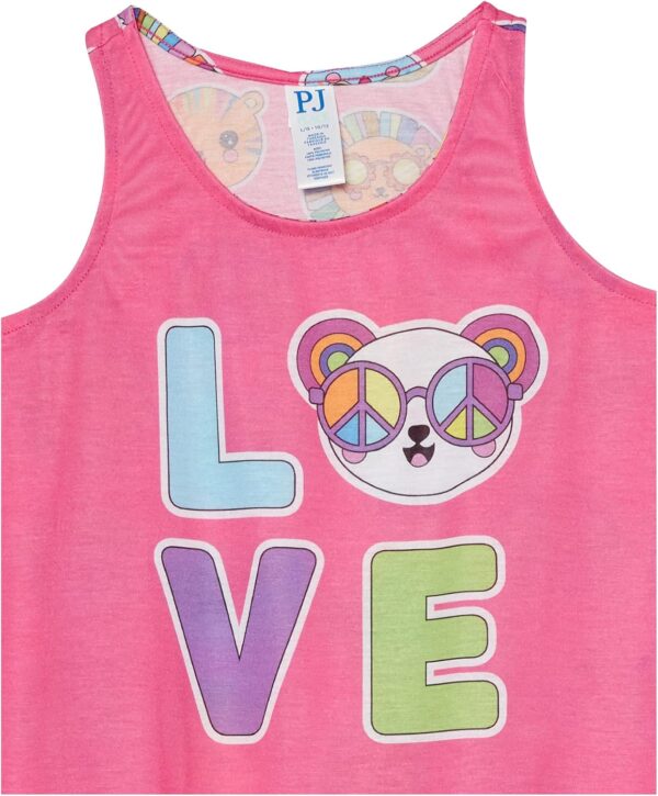 The Children's Place Girls' Sleeveless Tank Top and Short 2 Piece Pajama Set