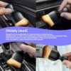 Car Interior Detailing Brush,Soft Bristle Cleaning Brush Car Detailing Brush Dusting Brush,Car Interior Cleaning Tool,Auto Detail Brush Car Dash Duster Brush (Black)