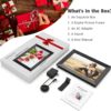 BIGASUO 10.1 Inch WiFi Digital Picture Frame, IPS HD Touch Screen Cloud Smart Photo Frames with Built-in 32GB Memory, Wall Mountable, Auto-Rotate, Share Photos Instantly from Anywhere