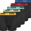 PUMA Boys' 5 Pack Performance Boxer Briefs