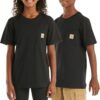 Carhartt Unisex Kid's Short Sleeve Pocket T Tee Shirt