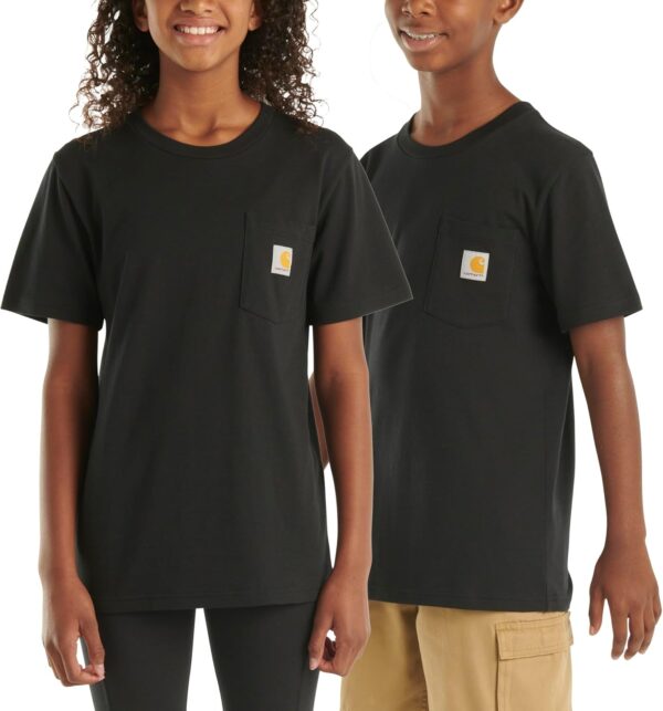 Carhartt Unisex Kid's Short Sleeve Pocket T Tee Shirt