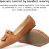 MUSSHOE Women's Flats Dressy Pointed Toe Comfortable Bowknot Ballet Flats Shoes