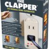 The Clapper, The Original Home Automation Sound Activated Device, On/Off Light Switch, Clap Detection - Kitchen Bedroom TV Appliances - 120v Wall Plug Smart Home Technology, As Seen On TV Home Gift