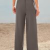 LILLUSORY Wide Leg Dress Pants Women's High Waisted Dressy Trousers