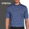 Callaway Men's Fine Line Stripe Short Sleeve Golf Polo Shirt