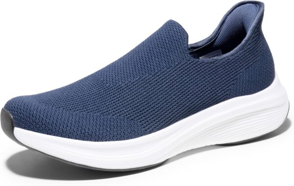 Bruno Marc Men's Hands Free Slip-on Loafers Comfortable Walking Shoes Breathable Knit Casual Sneakers