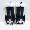 Kawaii Car Seat Belt Strap Cover, Cute 2 Pieces Set Anime Seat Strap Neck Protector Car Decorations for Women (Melo+Kuro)