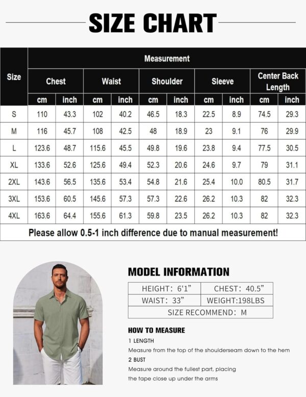 COOFANDY Men's Button Down Shirts Short Sleeve Casual Summer Beach Shirts Vacation Wedding Shirts