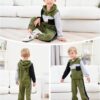 Toddler Baby Boy Clothes Long Sleeve Hooded Pullover Colorblock Sweatshirt + Pants 2Pcs Outfits Set…