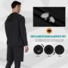 mens 5pcs Men's Compression Sets Pants Long Sleeve Shirt Athletic Shorts Running JacketShirt