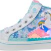 Skechers Girls' Twi lites 2.0 enchanted Unicorn