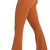 Sunzel Flare Leggings, Crossover Yoga Pants with Tummy Control, High-Waisted and Wide Leg