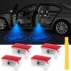 Car Door Lights Logo Projector, Compatible with EQC/G/M/E/B/A/C/GL/GLC/GLE/GLS/GLA Accessories,3D Ghost Shadow Light,Door Logo Projector Lights,HD Upgraded Welcome Light（Be-n-z, 4）