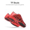 DREAM PAIRS Boys Girls Indoor Turf Soccer Cleats Lace Up Athletic Youth Futsal Football Shoes for Little/Big Kid