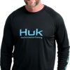 HUK Men's Pursuit Vented Long Sleeve, 30 UPF Fishing Shirt