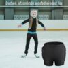 Kids Padded Shorts-HIPS Protective Pads Shorts for Snowboard Ski Skating Cycling,3D Protection for Butt Tailbone