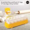 OTOTO Dunk N' Egg Yolk Separator Funny, Unique Kitchen Gadgets, Kitchen Accessories, Unique Cooking Gifts, Basketball Stuff