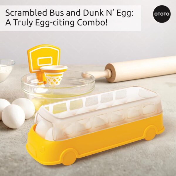 OTOTO Dunk N' Egg Yolk Separator Funny, Unique Kitchen Gadgets, Kitchen Accessories, Unique Cooking Gifts, Basketball Stuff