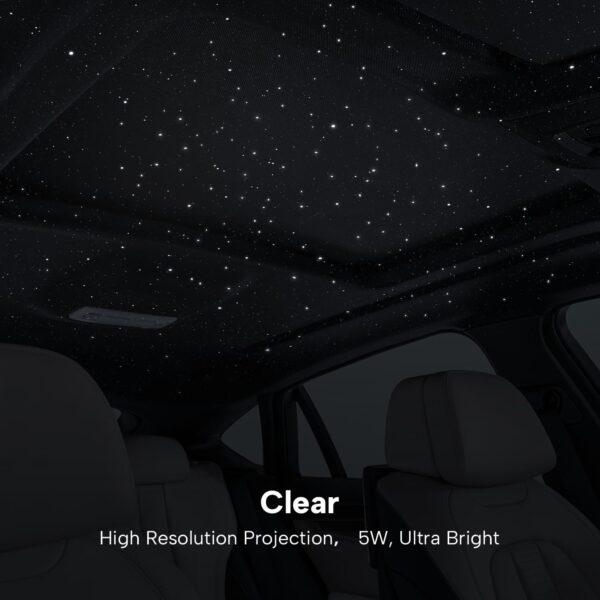 Star Lights for Car, Star Projector with Air Freshener, Ceiling Ambient Light with 6 Scents, Auto On/Off, Vent Clip Accent Light with Diffuser (Starry)