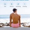 maamgic 2 in 1 Mens Swim Trunks 7 Inch Swim Shorts Swim Suits Board Shorts