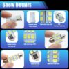 Car Led Bulb, Led Combination Set of 24 Sets, Used for Car Interior/Indoor Map Dome/ Trunk / License Lights, Etc. (White)