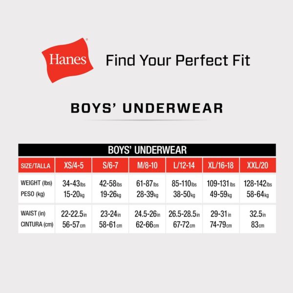 Hanes Boys' Big Performance Tween Boxer Brief Pack, X-Temp Mesh Stretch Underwear, Black, 6-Pack