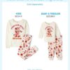 The Children's Place Baby and Kids', Sibling Matching, Holiday Pajama Sets, Cotton