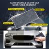 12PC Nanosparkle Cloth for Car Scratches, Nano Cloth Scratch Remover Used to Car Scuff Removal and Glass Scratch Removal All Car Scratch Repair with 2PC Car Scratch Remover