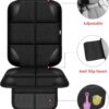 Meolsaek Car Seat Protector for Child Car Seat, 600D Fabric Waterproof Car Seat Cover with Non-Slip Backing, Under Baby Car Seat from Pressure Marks