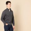 Amazon Essentials Men's Long-Sleeve Quarter-Zip Fleece Sweatshirt