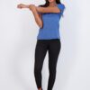 Real Essentials 5 Pack: Women's Short Sleeve V-Neck Activewear T-Shirt Dry-Fit Wicking Yoga Top (Available in Plus)