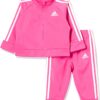 adidas Baby Girls 2-piece Classic Tricot Track Suit Jacket & Pants