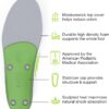 Superfeet All-Purpose Support High Arch Insoles (Green) - Trim-To-Fit Orthotic Shoe Inserts - Professional Grade - Men 5.5-7 / Women 6.5-8