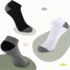 Comfoex 10 Pairs Boys Socks 4-6 6-8 8-10 Years Old Low Cut Ankle Athletic Socks For Kids Short Half Cushioned Socks