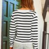 LILLUSORY Women Striped Cardigan Sweaters 2025 Fall Outfit Cloth Fashion Trendy Casual Long Sleeve Tops