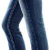 WallFlower Luscious Curvy Bootcut Jeans for Women Mid-Rise Insta Stretch Denim in Petite, Midsize, Plus Size, Juniors Jeans