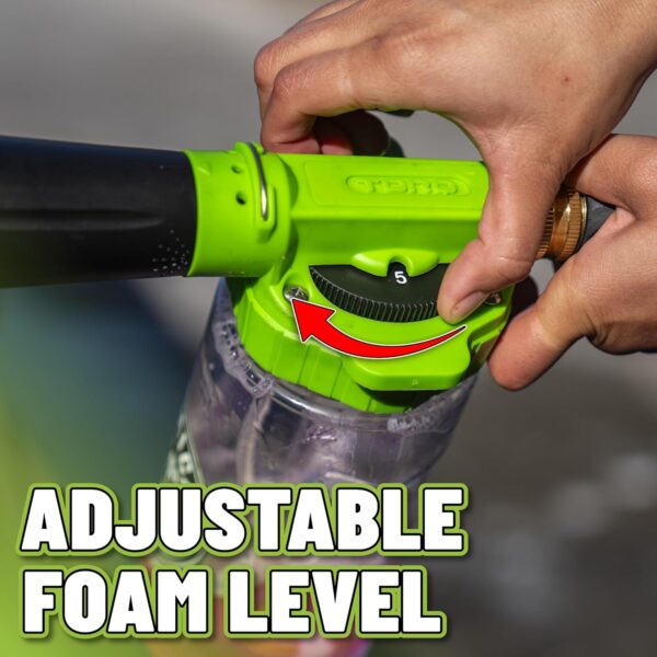 Chemical Guys ACC_326 – TORQ Foam Blaster 6 Foam Wash Gun – The Ultimate Car Wash Foamer that Connects to Any Garden Hose