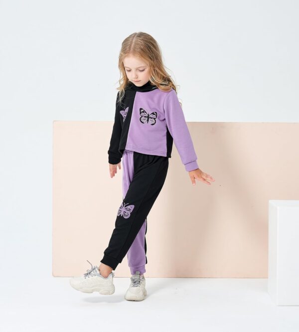 Kid Toddler Girl Clothes - Tie Dye Hoodie Sweatshirt Girl Outfits Pullover Jogger Hooded Sweatpant Set