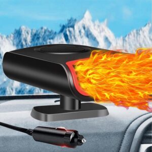 Car Heater - Portable Car Heaters for Vehicle, 12V Car Heater That Plugs Into Cigarette Lighter