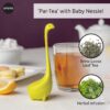 OTOTO Cute Tea Infuser - Loose Leaf Tea Steeper, Tea Accessories, Tea Diffusers for Loose Leaf Tea, Tea Strainers, Cute Gifts, Tea Gift Set, Kitchen Gifts, Cooking Gadgets