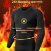 5 or 4 Pack Men's Thermal Compression Shirt Fleece Lined Long Sleeve Athletic Base Layer Cold Weather Gear Workout Top